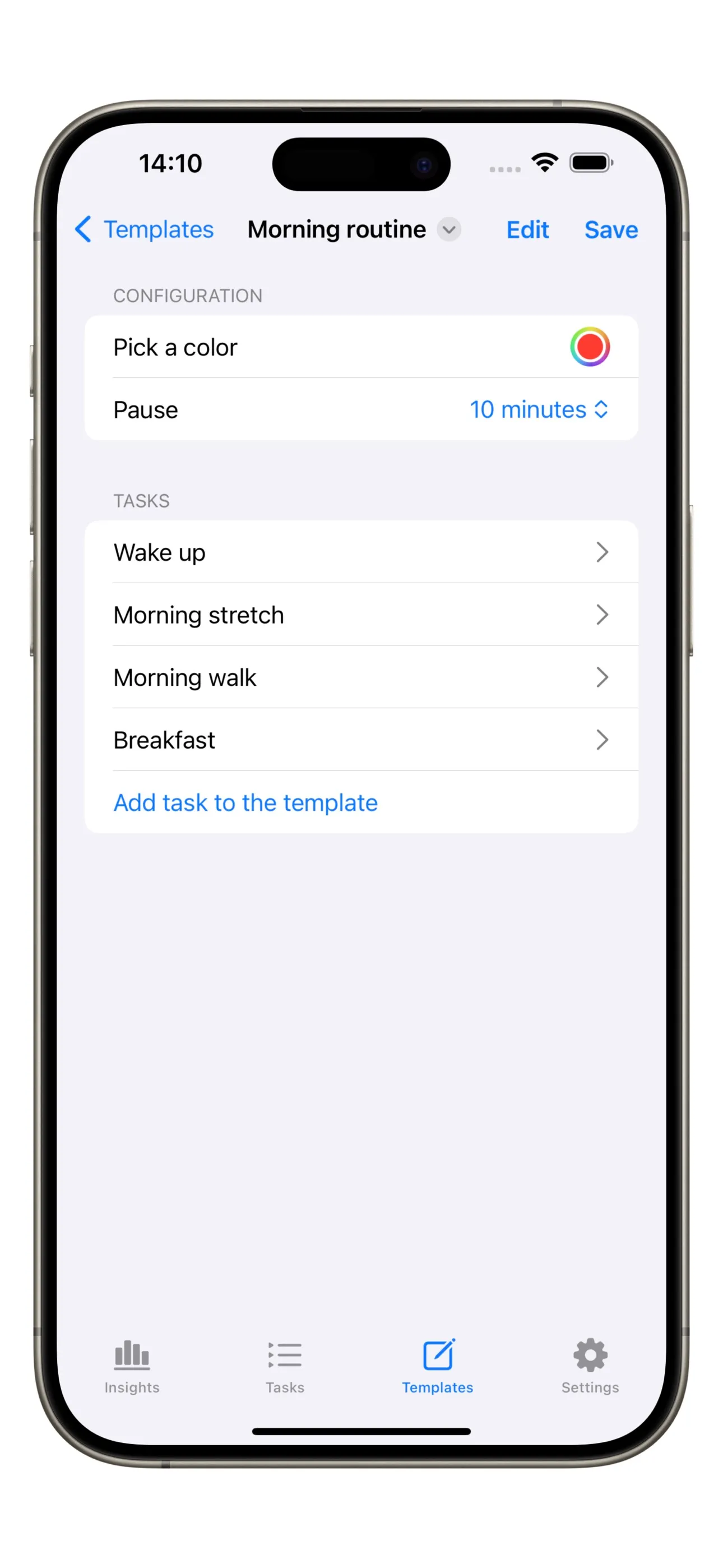 Application screenshot